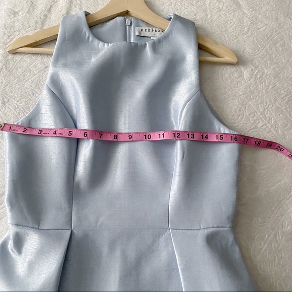 Keepsake X UO Light Blue Mini Dress - Picture 7 of 13